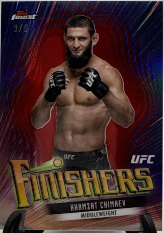 Khamzat Chimaev [Red Refractor] #FIN-2