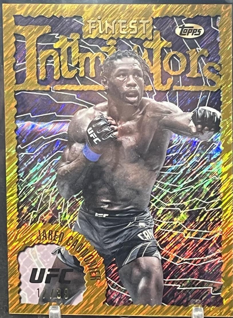 Jared Cannonier [Gold Shimmer Refractor] #INT-16