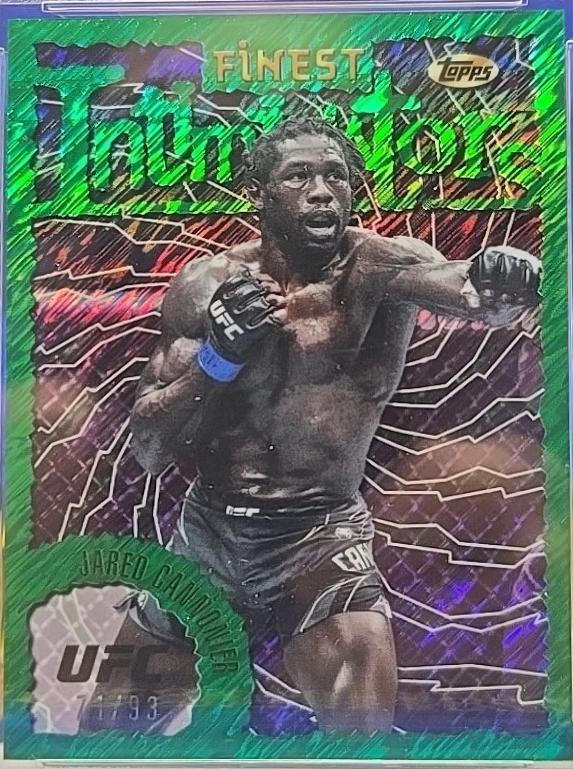 Jared Cannonier [Green Shimmer Refractor] #INT-16