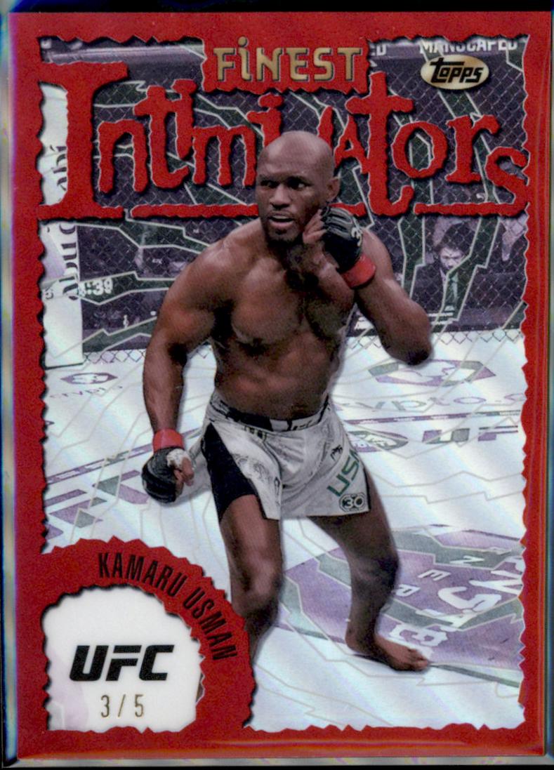 Kamaru Usman [Red Refractor] #INT-12