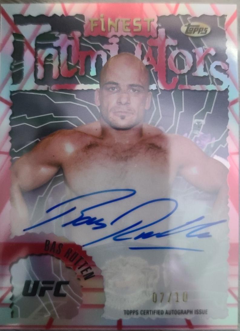 Bas Rutten [Red Black Vapor Refractor] #IA-BRN