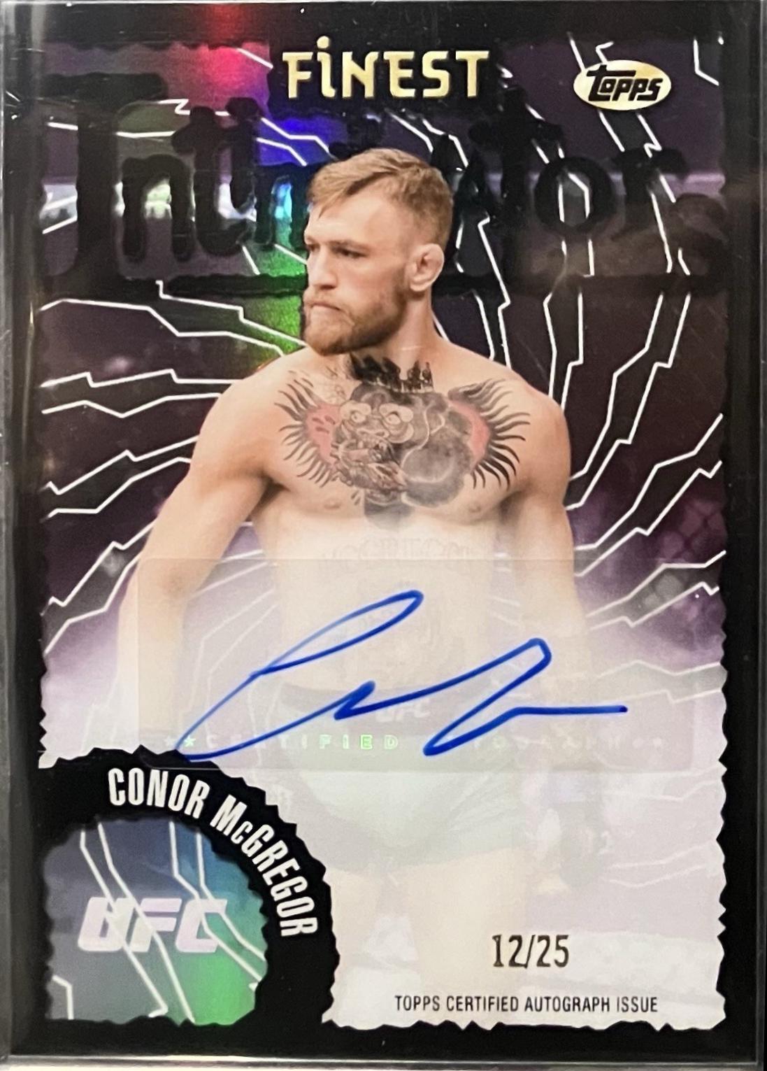 Conor McGregor [Black Refractor] #IA-CMG