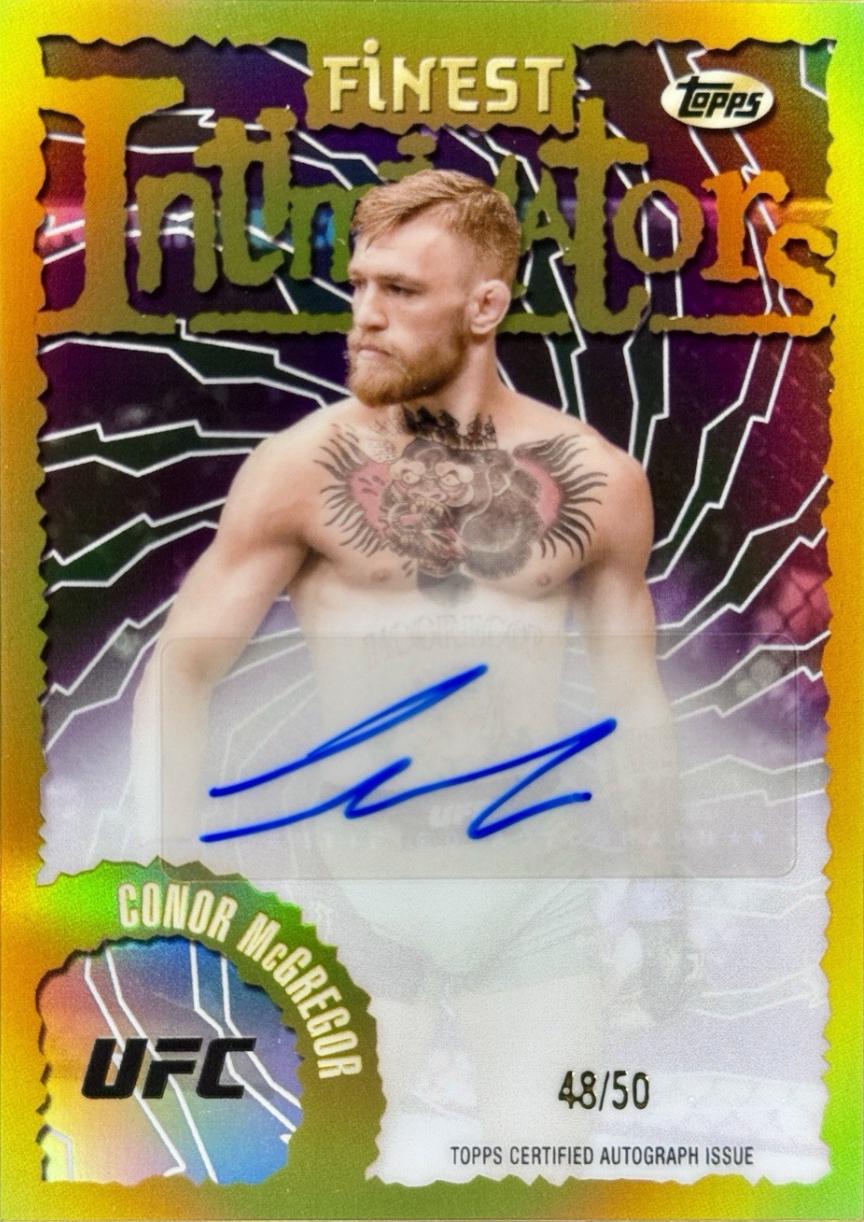 Conor McGregor [Gold Refractor] #IA-CMG