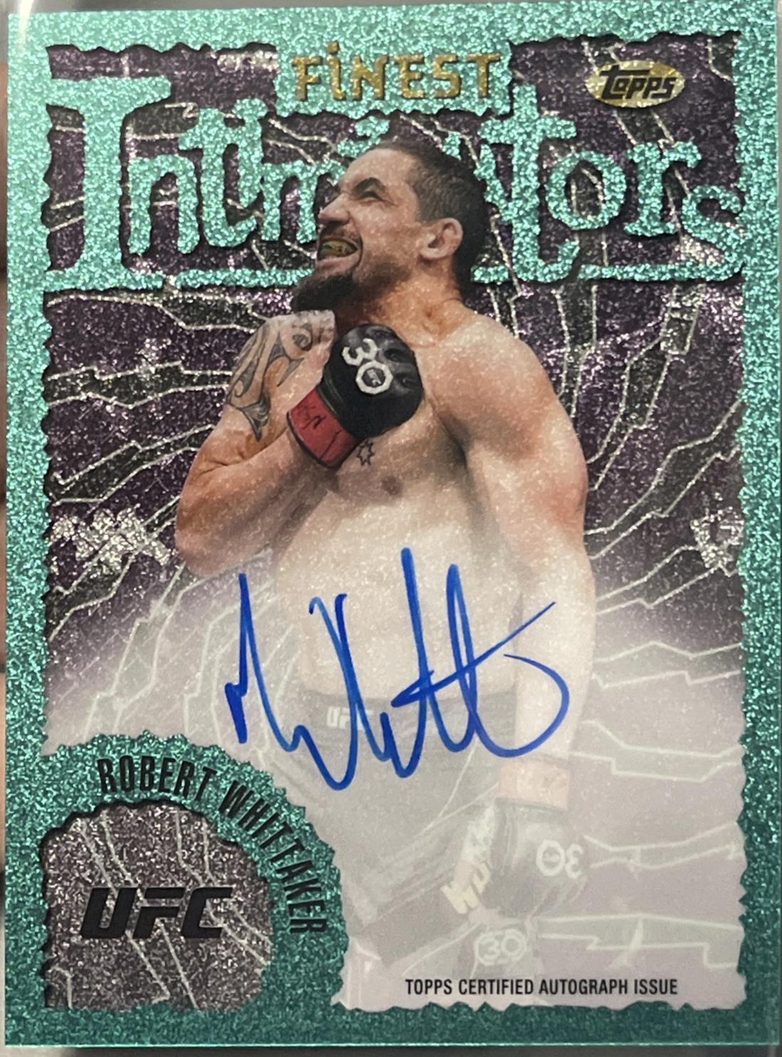 Robert Whittaker [Aqua Glitter Refractor] #IA-RWH