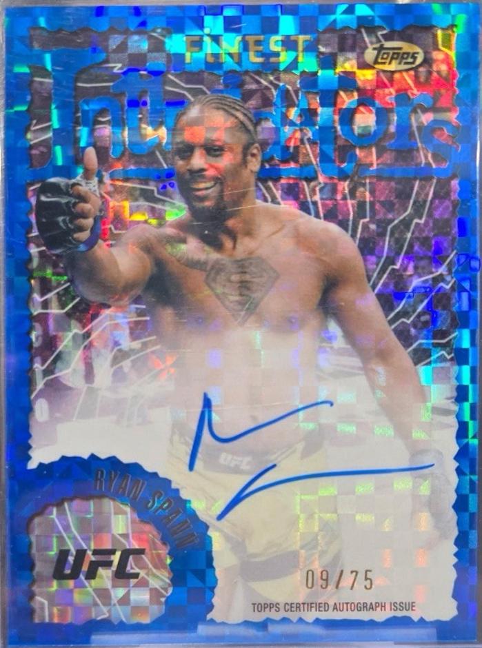 Ryan Spann [Blue Checkerboard Refractor] #IA-RSN