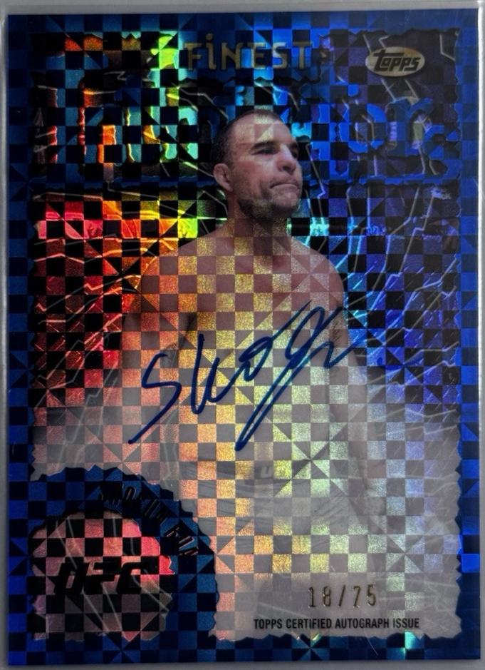 Shogun Rua [Blue Checkerboard Refractor] #IA-SRA