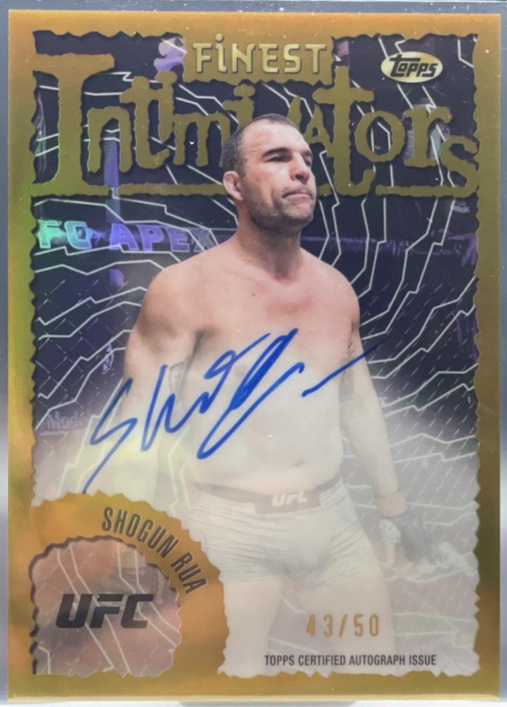 Shogun Rua [Gold Refractor] #IA-SRA