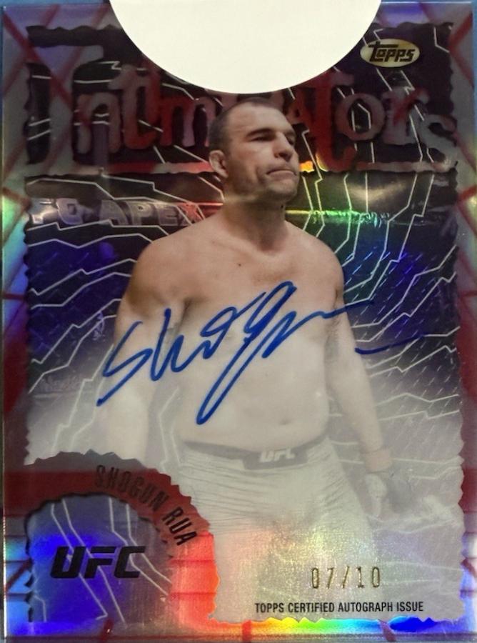 Shogun Rua [Red Black Vapor Refractor] #IA-SRA
