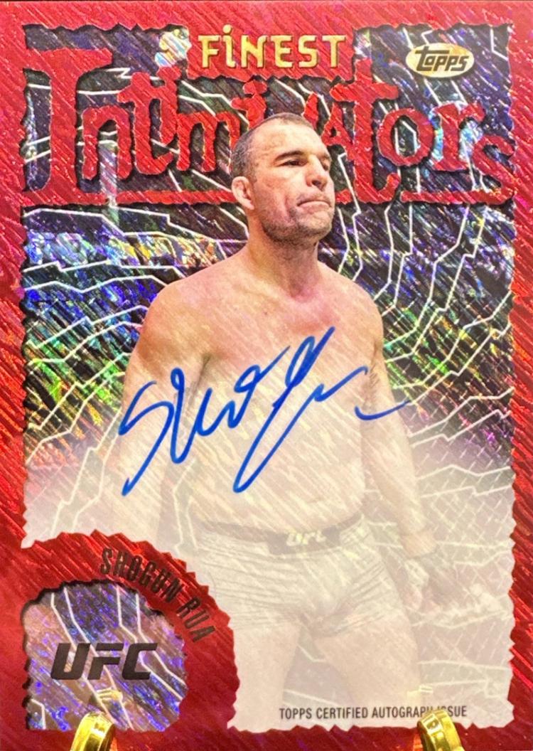 Shogun Rua [Red Shimmer Refractor] #IA-SRA
