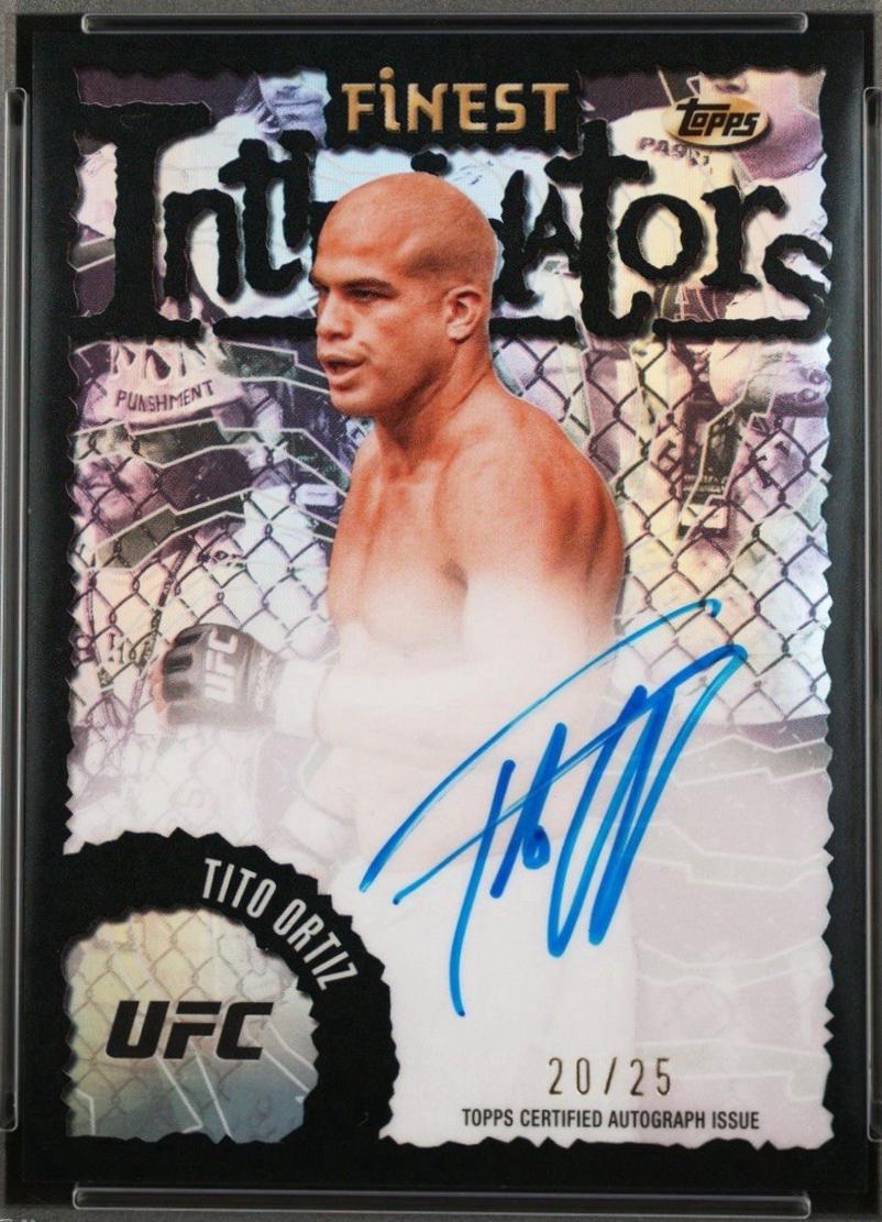 Tito Ortiz [Black Refractor] #IA-TOZ
