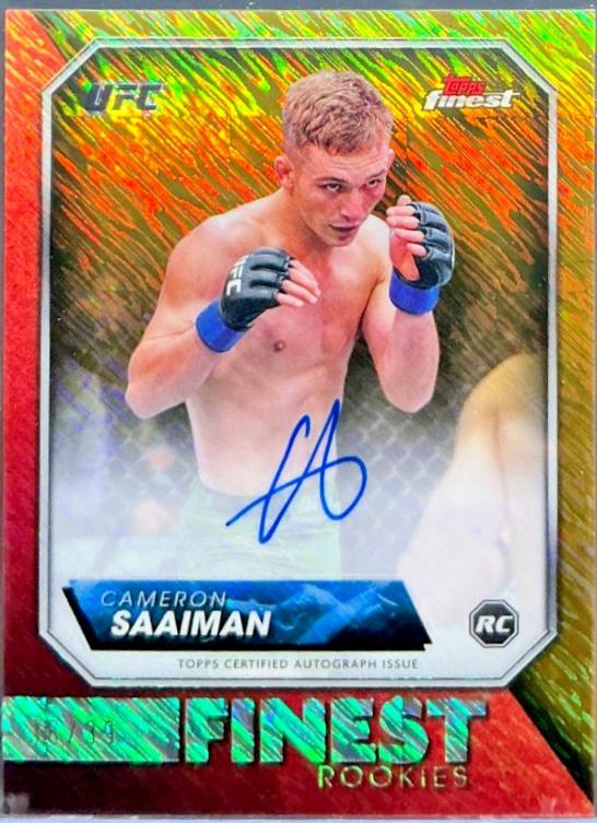 Cameron Saaiman [Gold Shimmer Refractor] #RFA-CN