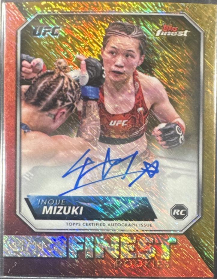 Inoue Mizuki [Gold Shimmer Refractor] #RFA-IM