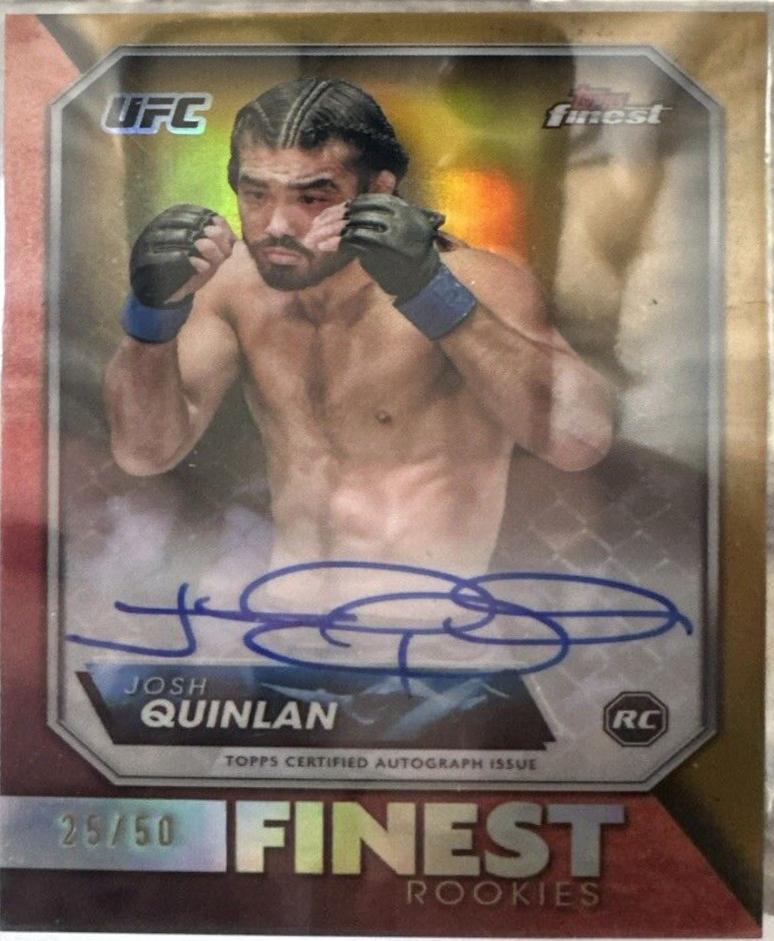 Josh Quinlan [Gold Refractor] #RFA-JQ