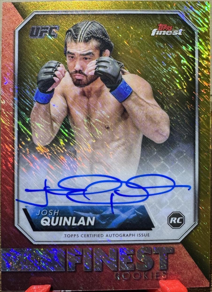 Josh Quinlan [Gold Shimmer Refractor] #RFA-JQ