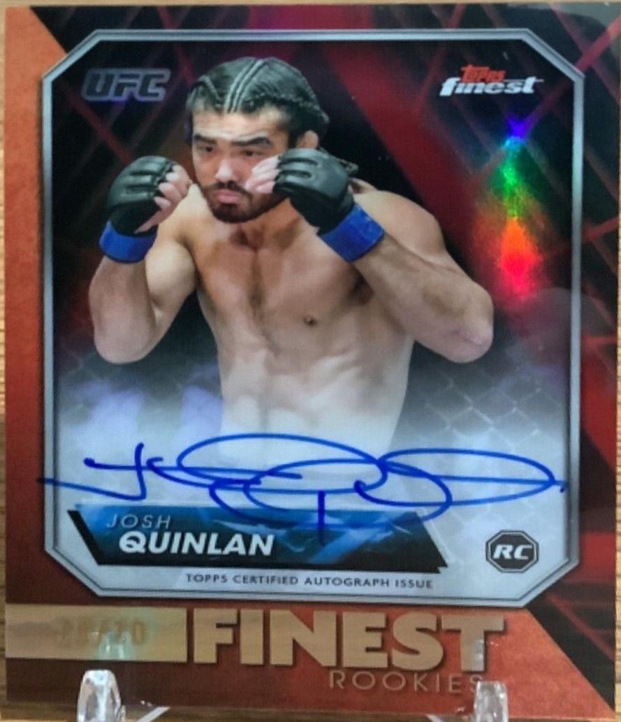 Josh Quinlan [Red Black Vapor Refractor] #RFA-JQ