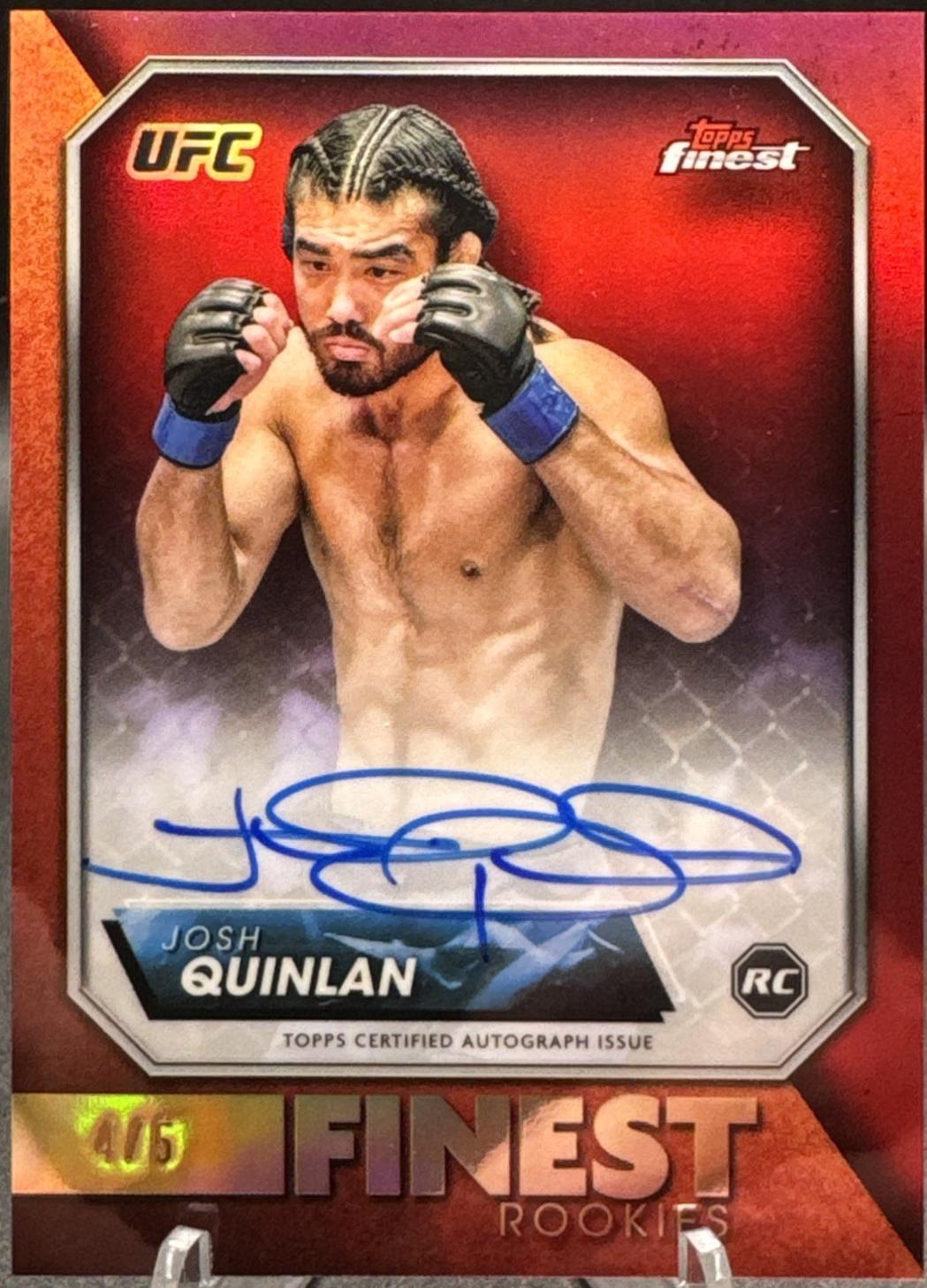Josh Quinlan [Red Refractor] #RFA-JQ