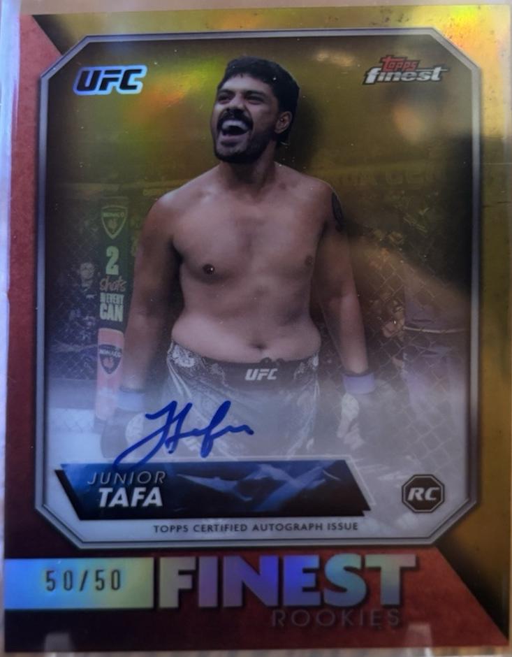 Junior Tafa [Gold Refractor] #RFA-JT
