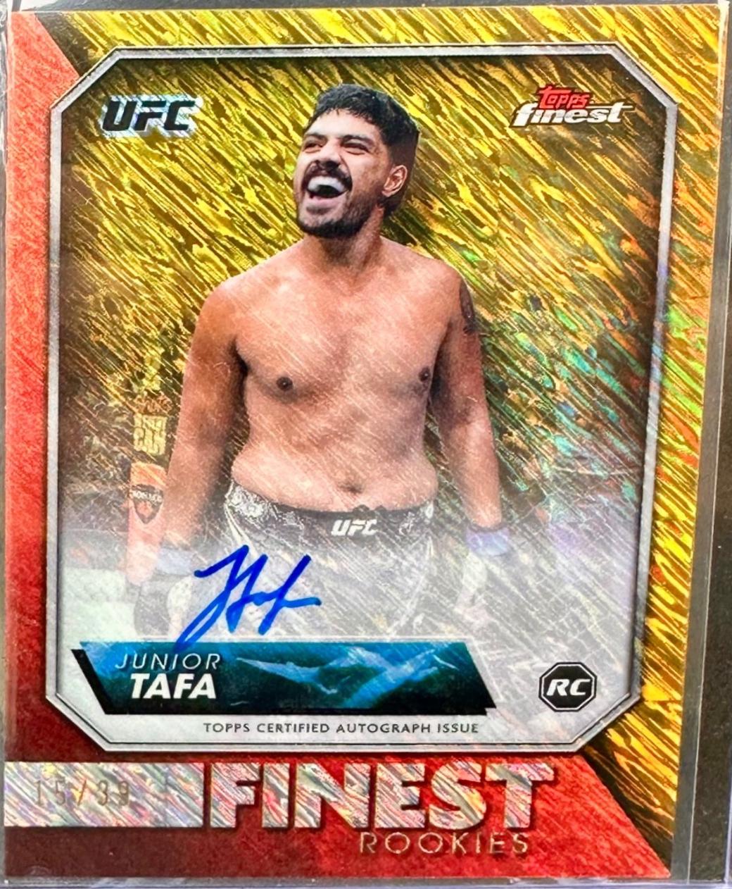 Junior Tafa [Gold Shimmer Refractor] #RFA-JT