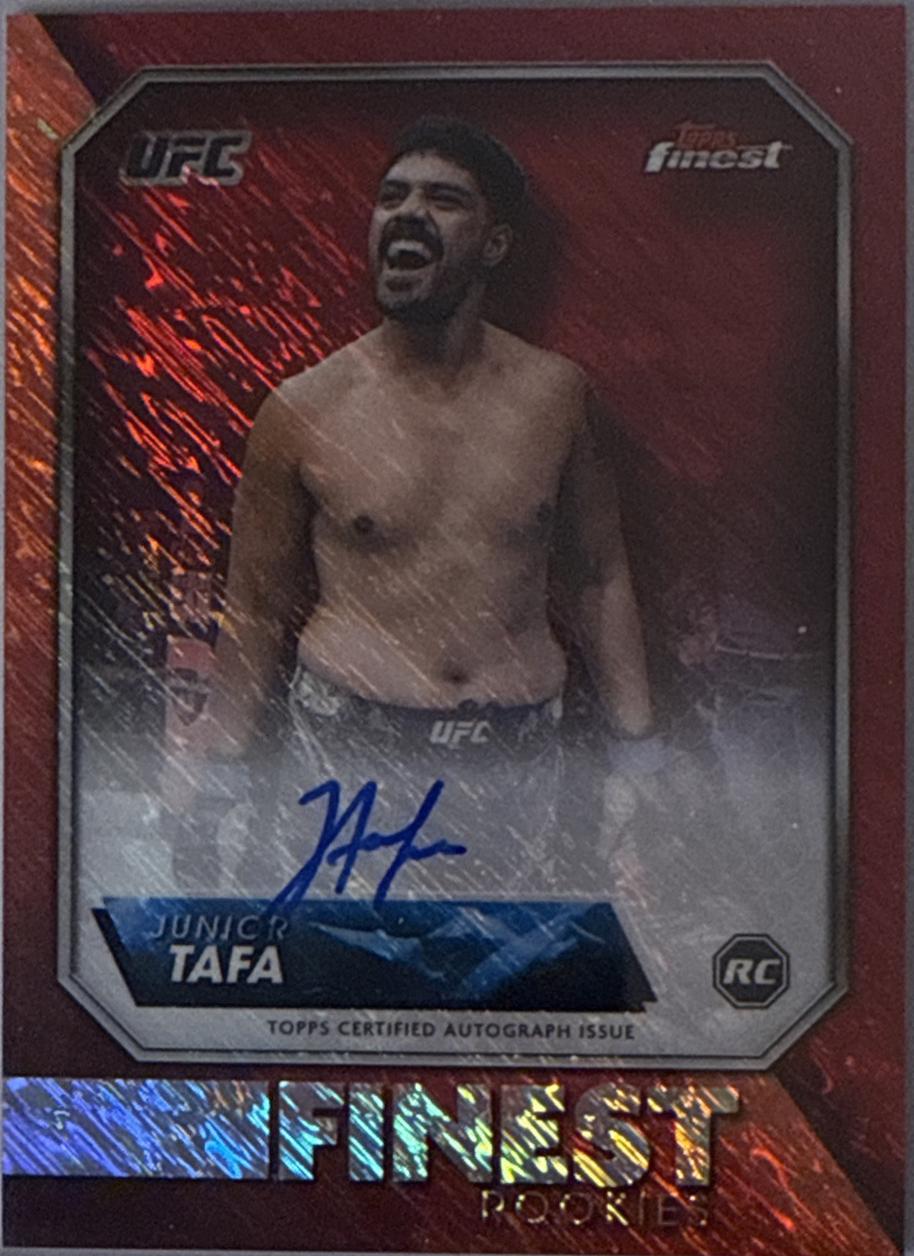 Junior Tafa [Red Shimmer Refractor] #RFA-JT