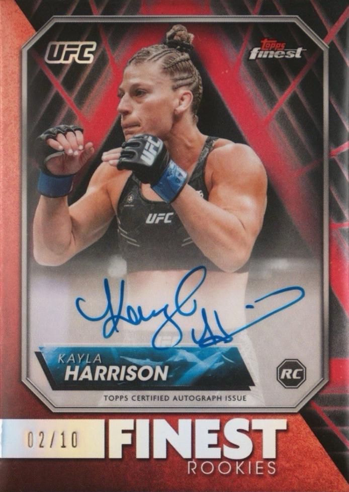 Kayla Harrison [Red Black Vapor Refractor] #RFA-KH
