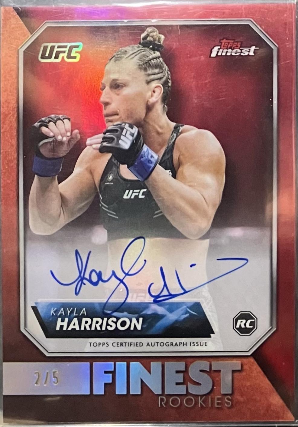 Kayla Harrison [Red Refractor] #RFA-KH