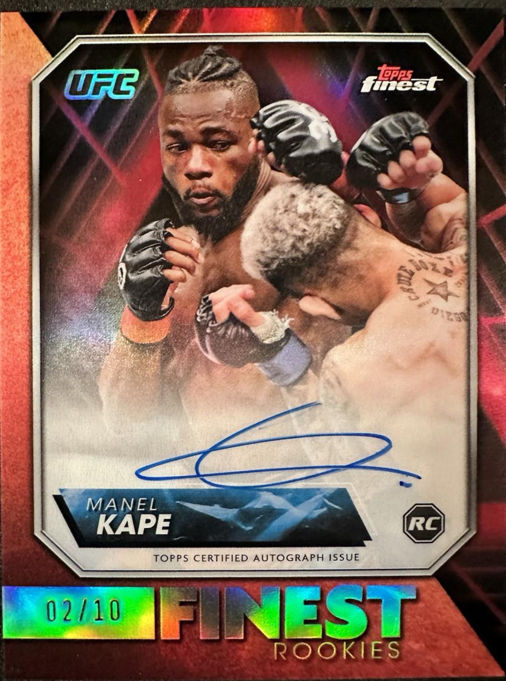 Manel Kape [Red Black Vapor Refractor] #RFA-MK