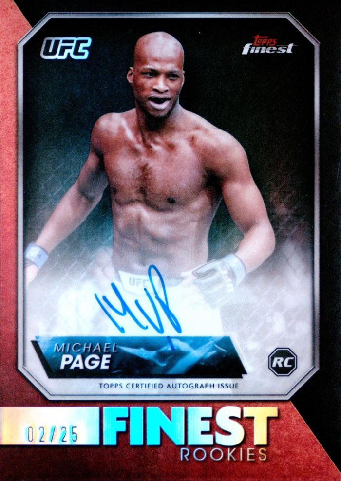 Michael Page [Black Refractor] #RFA-MP