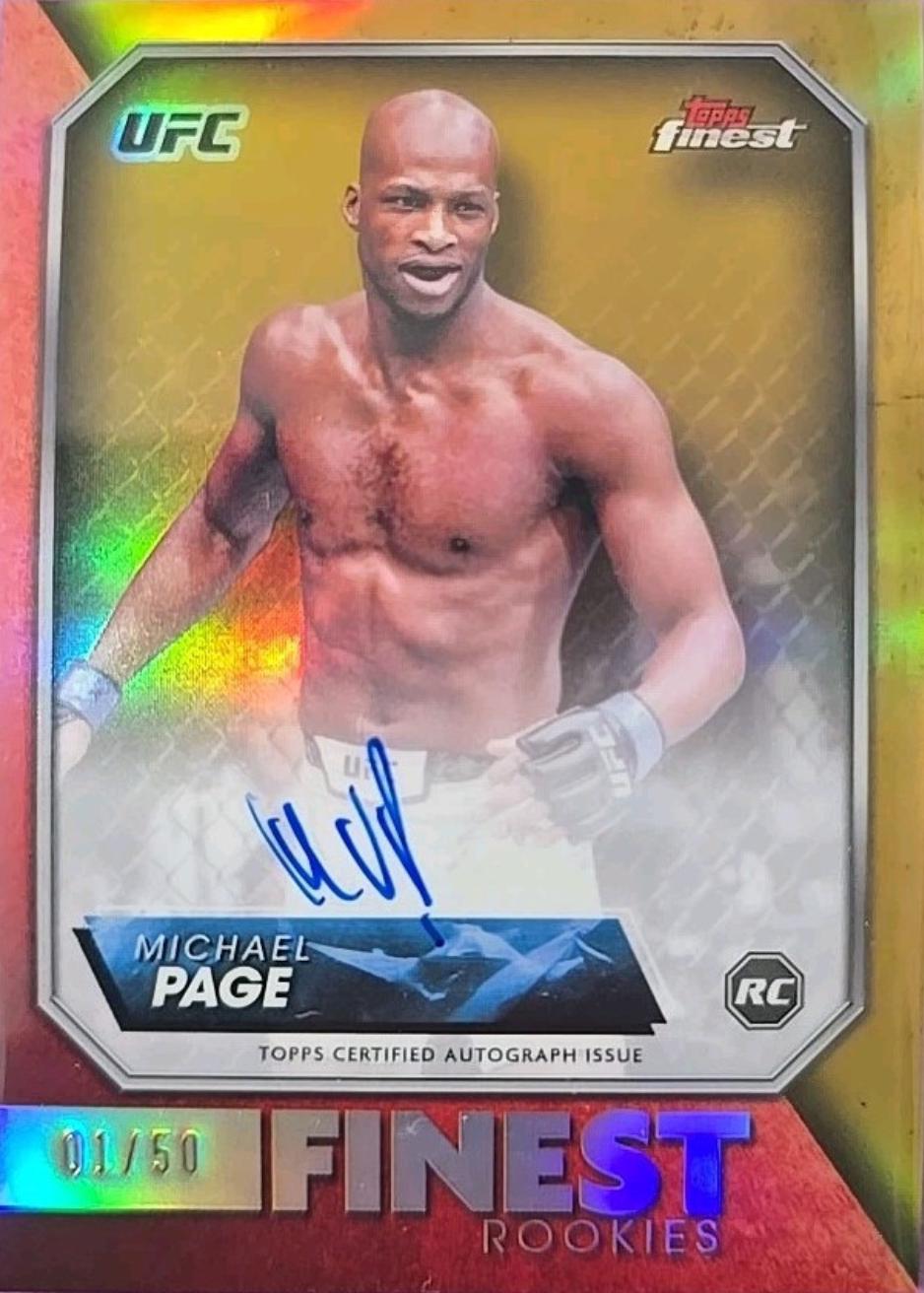 Michael Page [Gold Refractor] #RFA-MP
