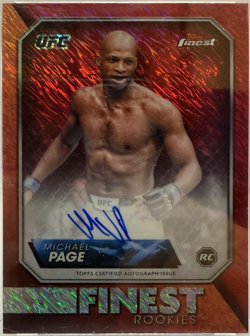 Michael Page [Red Refractor] #RFA-MP