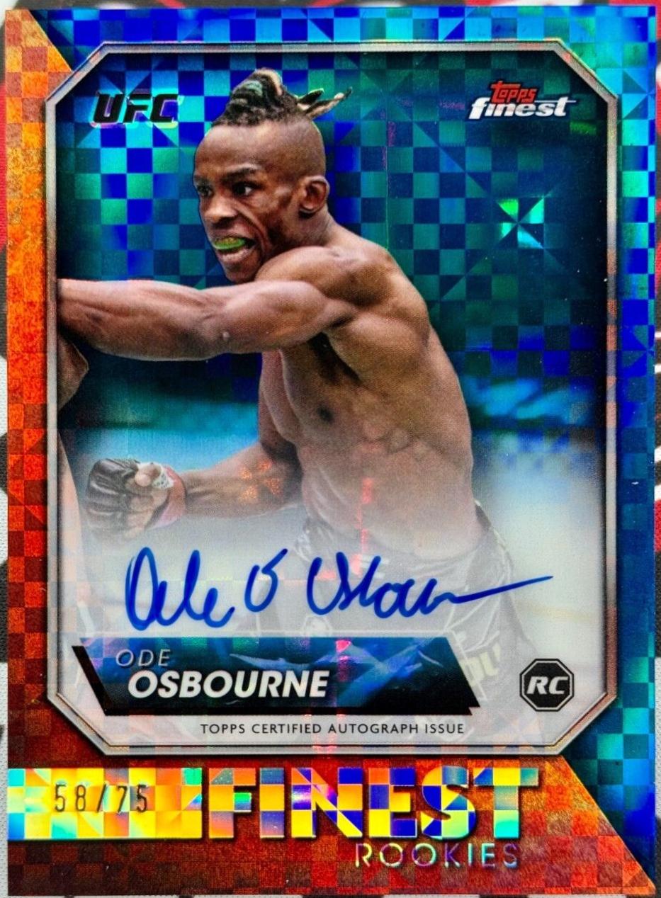 Ode Osbourne [Blue Checkerboard Refractor] #RFA-OO