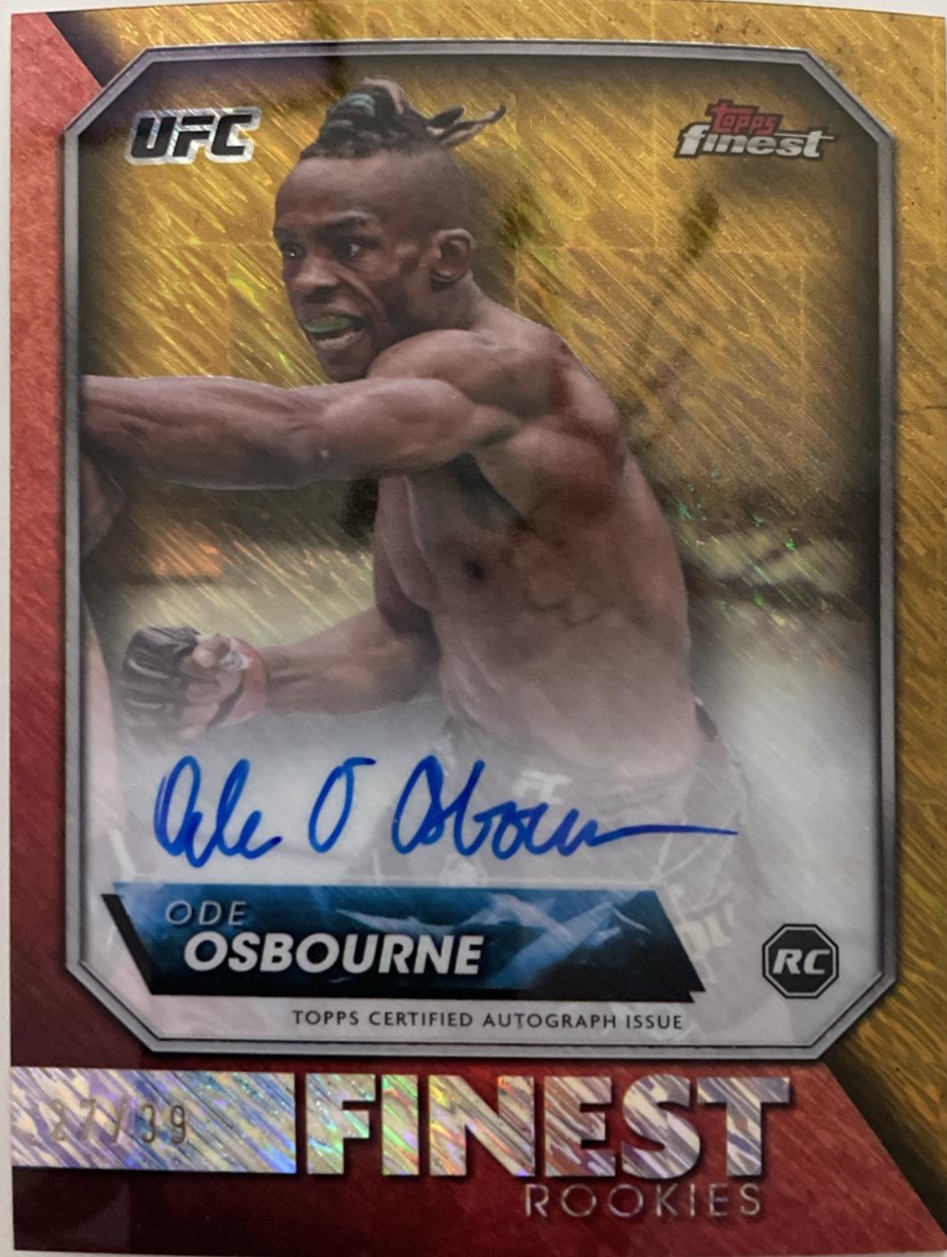 Ode Osbourne [Gold Shimmer Refractor] #RFA-OO