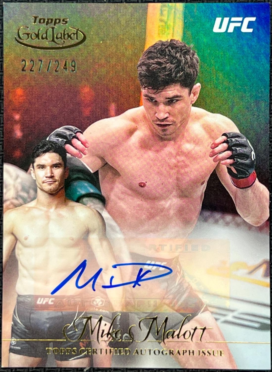 Mike Malott [Gold] #GLA-MMA