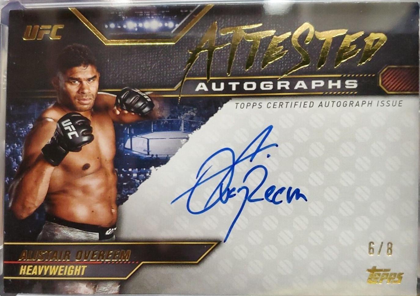 Alistair Overeem [Gold] #ATT-AOM