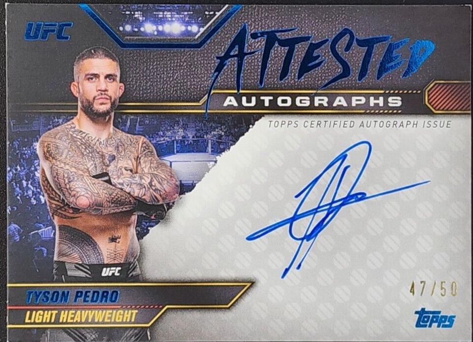 Tyson Pedro [Blue] #ATT-TPO