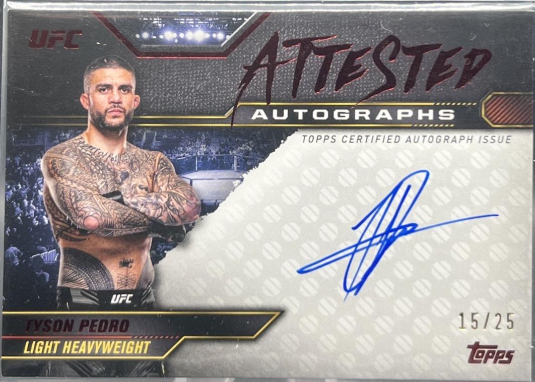 Tyson Pedro [Red] #ATT-TPO