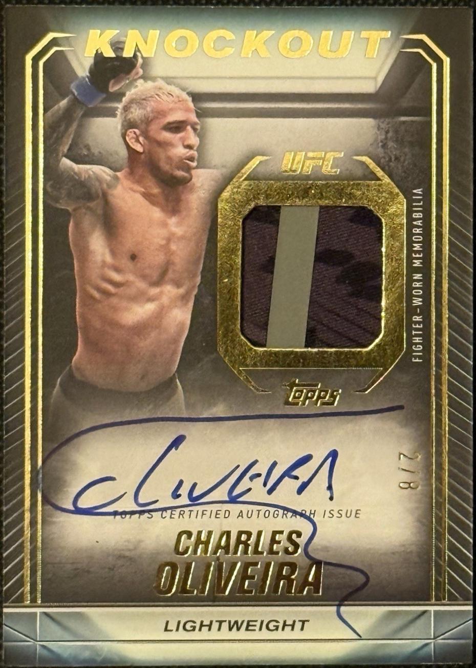 Charles Oliveira [Gold] #KAR-COA