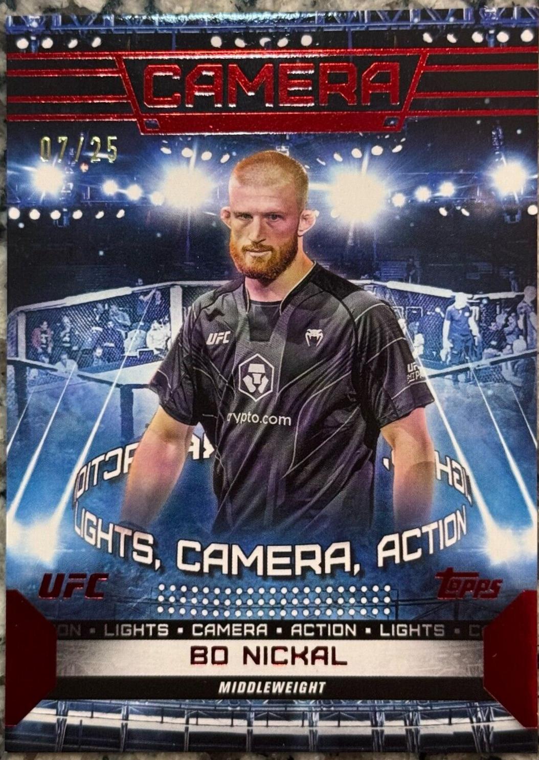 Bo Nickal [Red] #CAM-5