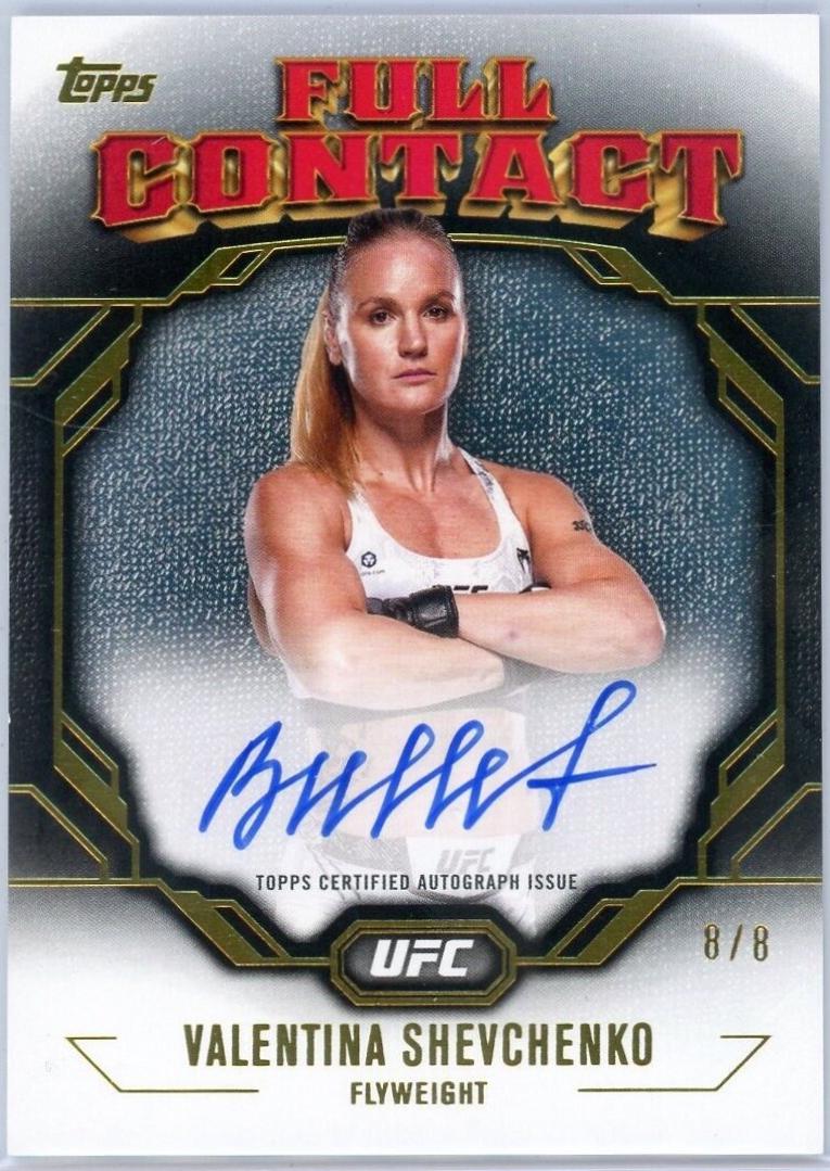 Valentina Shevchenko [Gold] #FCA-VSO