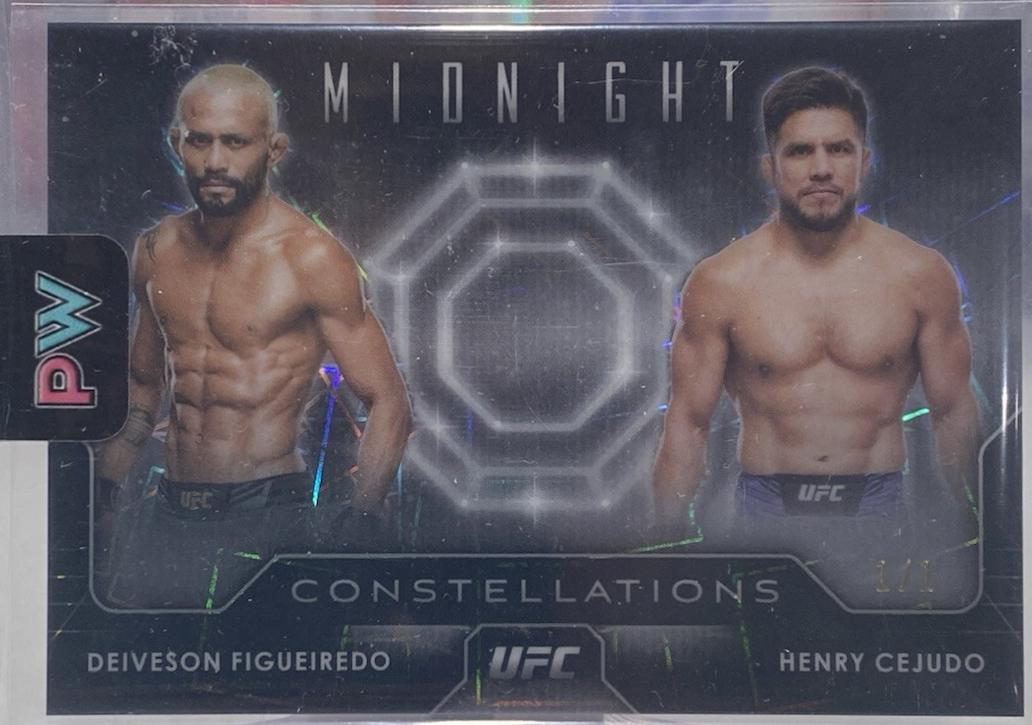 Henry Cejudo / Deiveson Figueiredo [Black Light] #CO-5