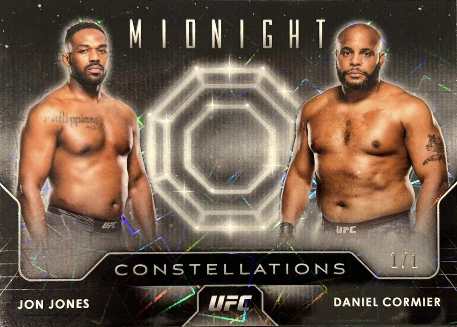 Jon Jones / Daniel Cormier [Black Light] #CO-10
