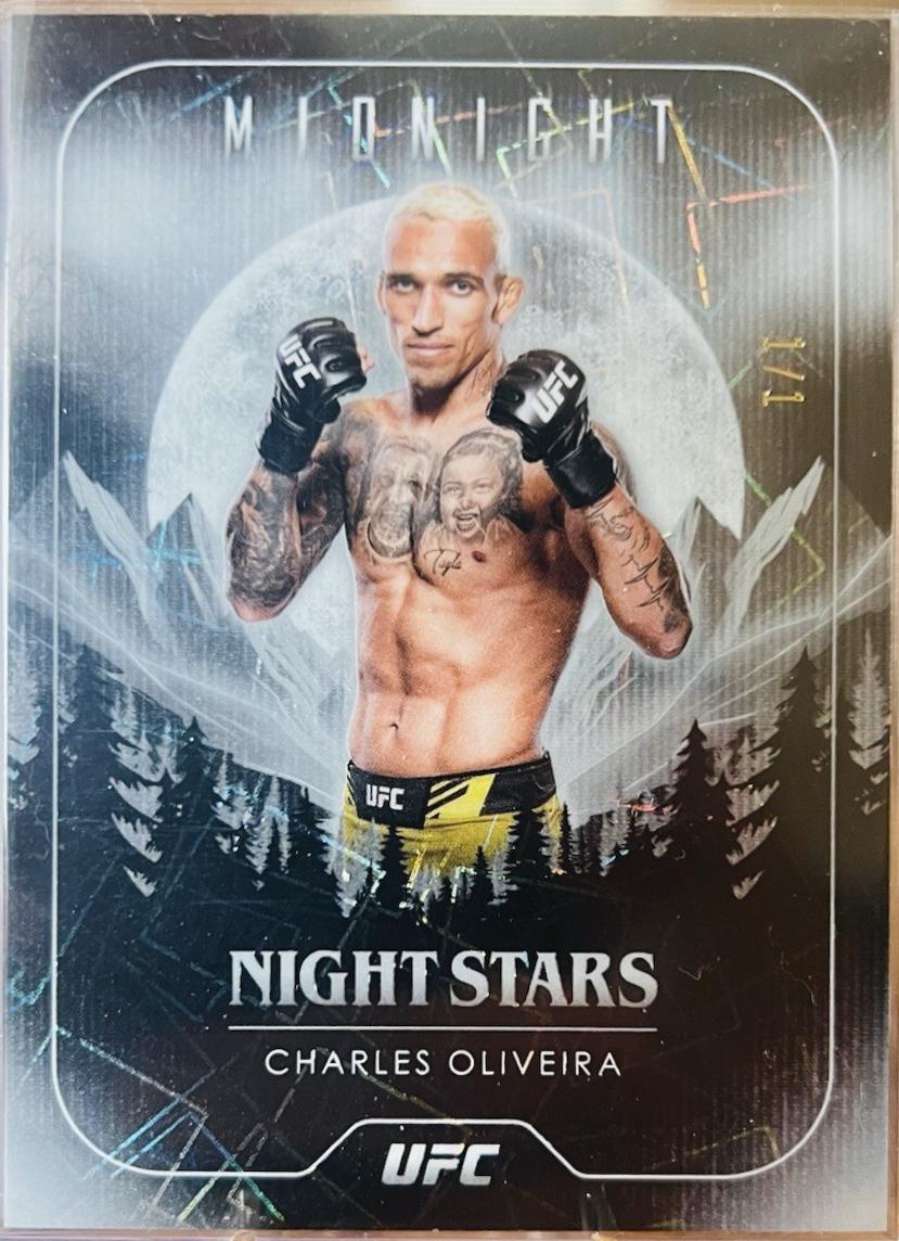 Charles Oliveira [Black Light] #NS-24