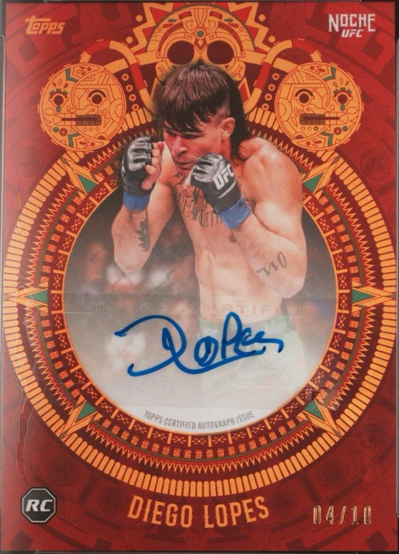 Diego Lopes [Red Autograph Purple] #6