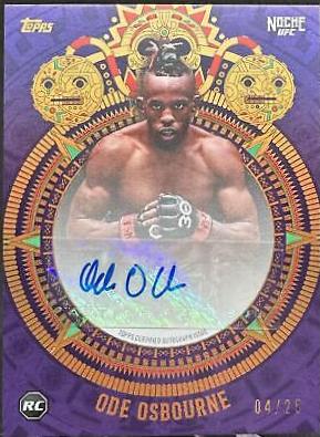 Ode Osbourne  [Autograph Purple] #15