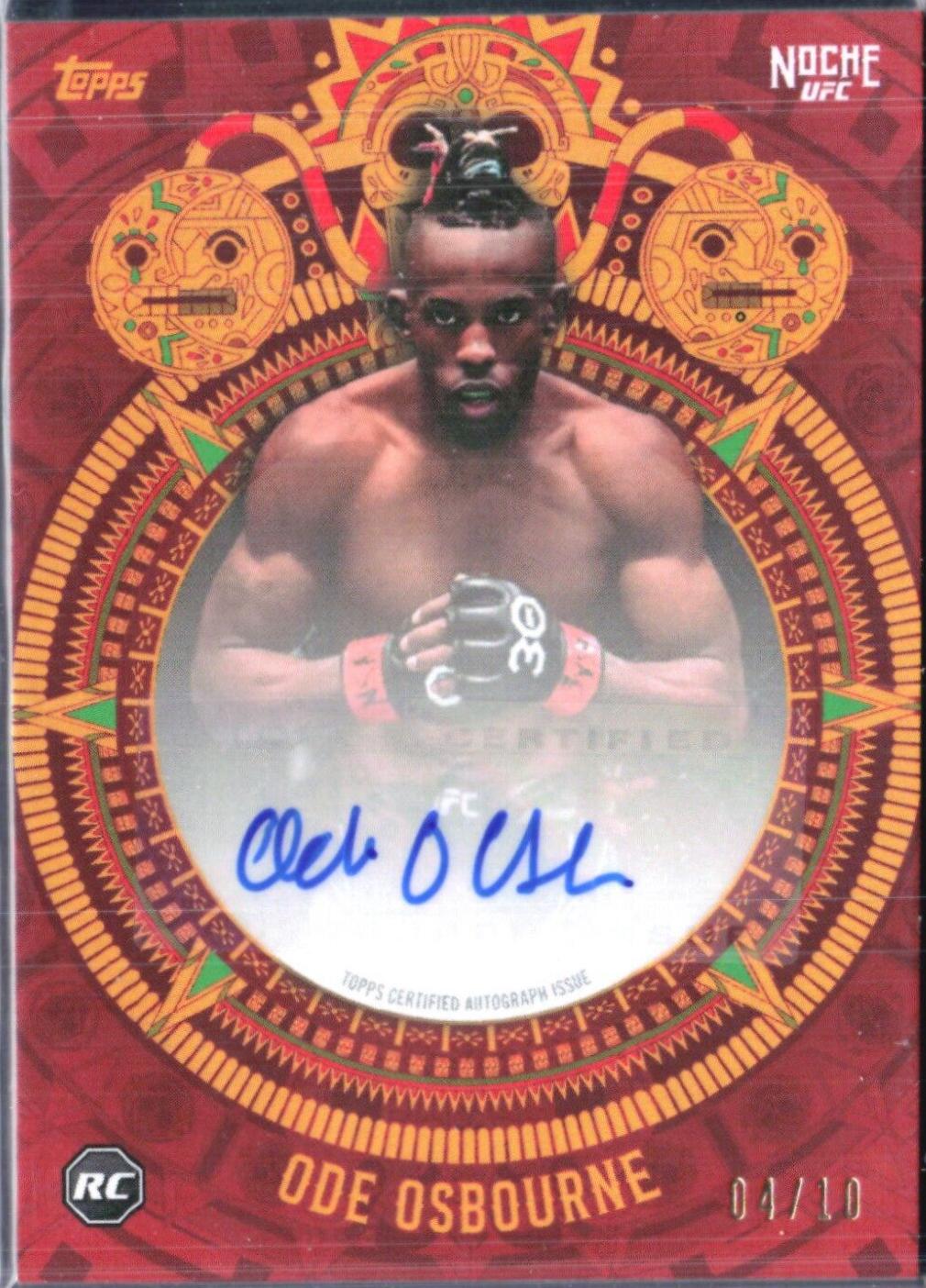 Ode Osbourne  [Red Autograph Purple] #15