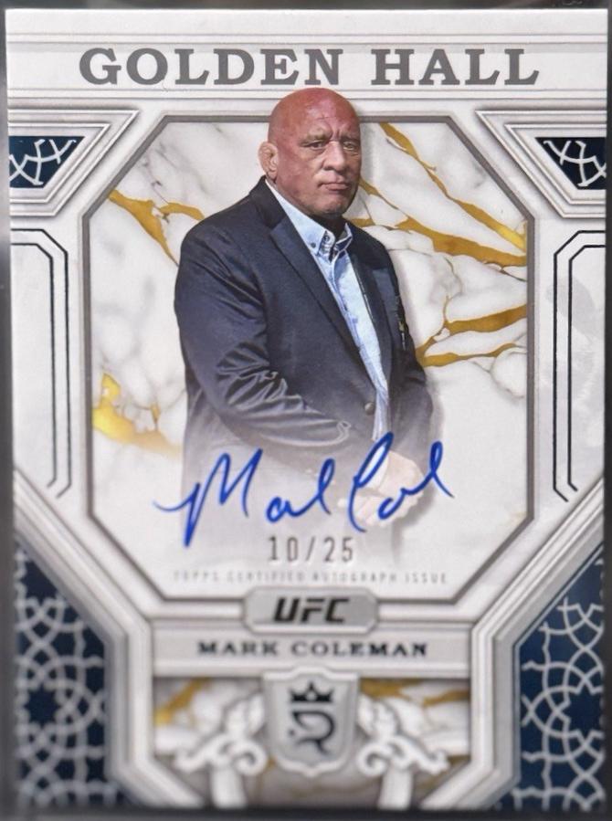 Mark Coleman [Blue] #GH-MC