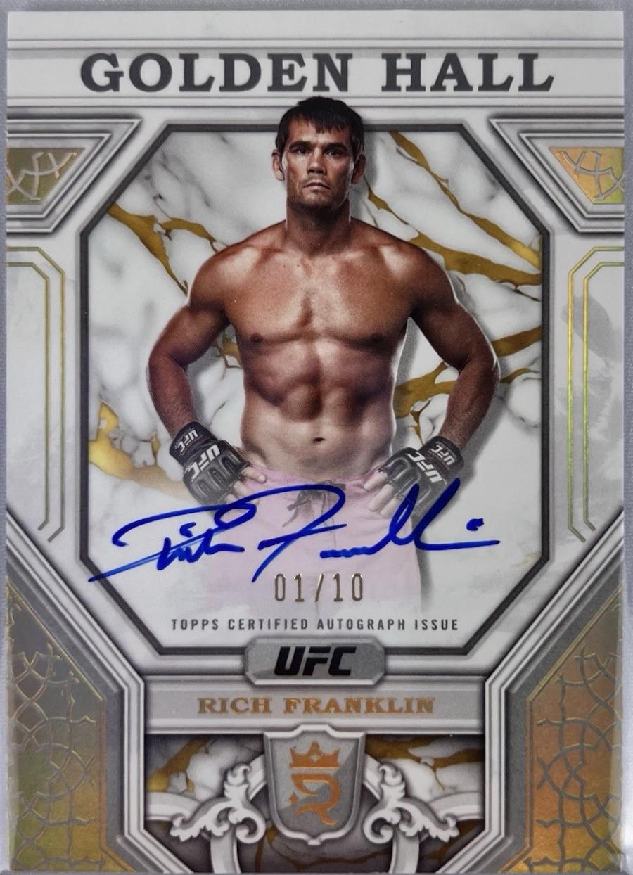 Rich Franklin [Gold] #GH-RF