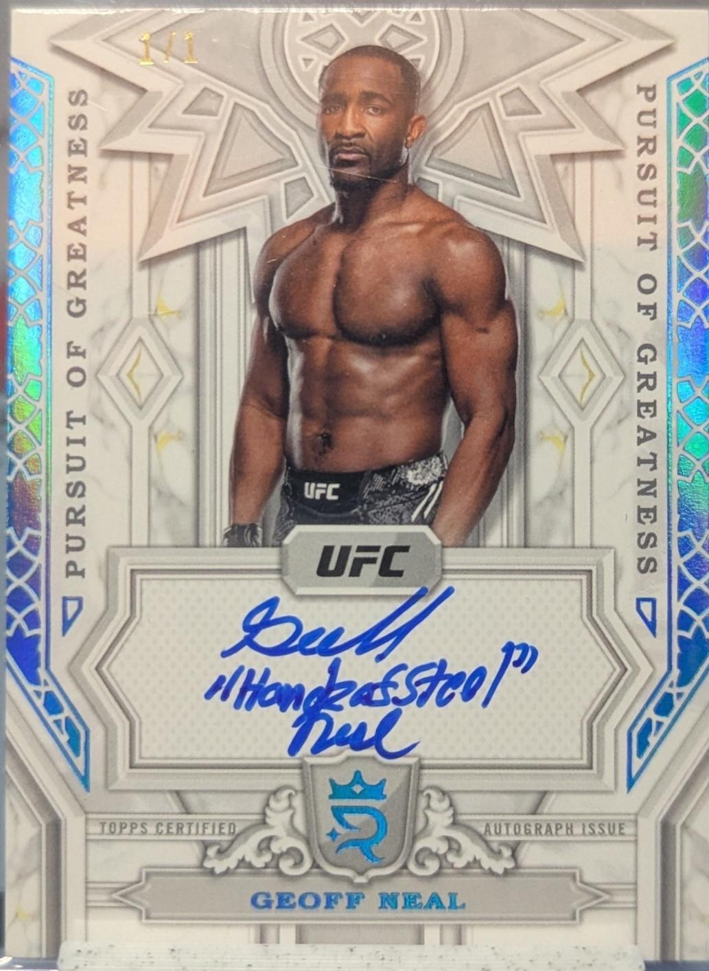 Geoff Neal [Platinum] #PGS-GNL