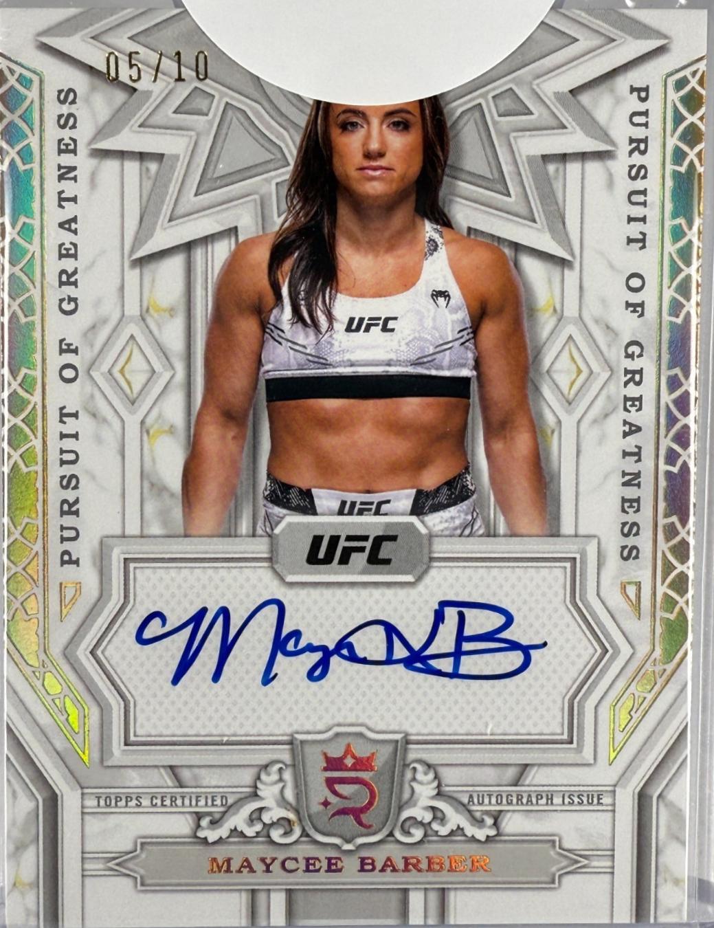 Maycee Barber [Gold] #PGS-MBR