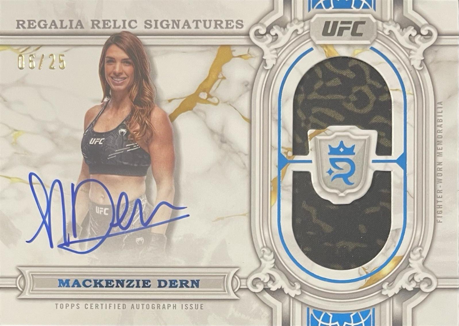 Mackenzie Dern [Blue] #RRS-MDN