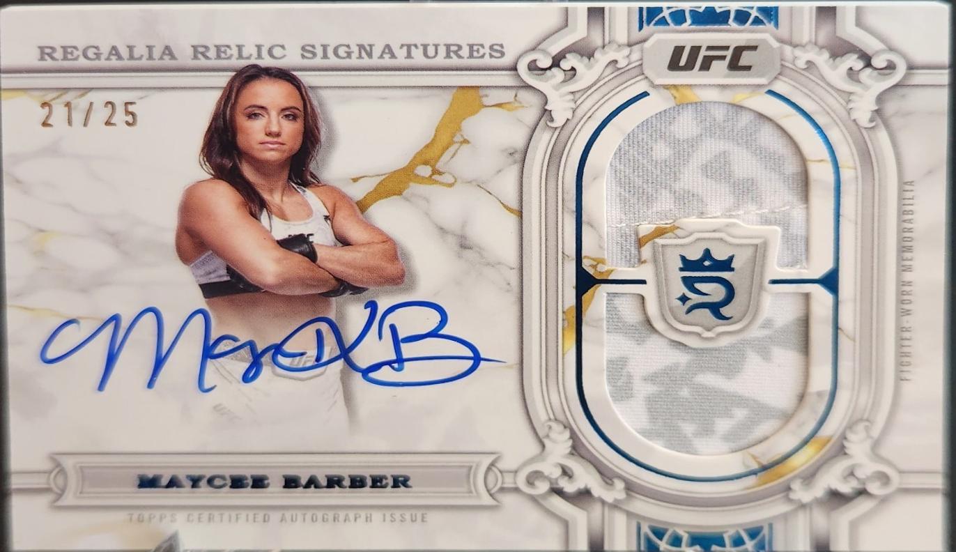 Maycee Barber [Blue] #RRS-MBR